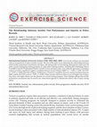 Research paper thumbnail of The Relationship between Aerobic Test Performance and Injuries in Police Recruits