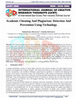 Research paper thumbnail of Academic Cheating And Plagiarism: Detection And Prevention Using Technology