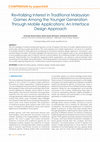 Research paper thumbnail of Revitalizing Interest in Traditional Malaysian Games Among the Younger Generation Through Mobile Applications: An Interface Design Approach