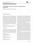 Research paper thumbnail of Cloned product variants: from ad-hoc to managed software product lines