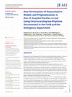 Research paper thumbnail of New Termination-of-Resuscitation Models and Prognostication in Out-of-Hospital Cardiac Arrest Using Electrocardiogram Rhythms Documented in the Field and the Emergency Department