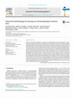 Research paper thumbnail of Enhanced methodology for porting ion chromatography retention data