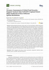 Research paper thumbnail of Accuracy Assessment of Global Food Security-Support Analysis Data (GFSAD) Cropland Extent Maps Produced at Three Different Spatial Resolutions