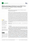 Research paper thumbnail of Analysis of the Impact of Positional Accuracy When Using a Block of Pixels for Thematic Accuracy Assessment