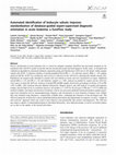 Research paper thumbnail of Automated identification of leukocyte subsets improves standardization of database-guided expert-supervised diagnostic orientation in acute leukemia: a EuroFlow study