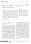 Research paper thumbnail of Observation and Forecast of NO2 Emissions Using Satellite Data for Ghana