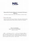 Research paper thumbnail of Human-Like Decision-Making for Automated Driving in Highways