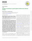 Research paper thumbnail of A better mousetrap to guard against anthracnose disease in bean