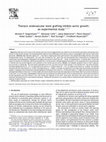 Research paper thumbnail of Thoracic endovascular stent grafting inhibits aortic growth: an experimental study