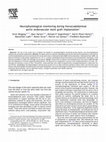 Research paper thumbnail of Neurophysiological monitoring during thoracoabdominal aortic endovascular stent graft implantation☆