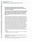 Research paper thumbnail of High maternal circulating cotinine during pregnancy is associated with persistently shorter stature from birth to five years in an Asian cohort