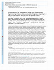 Research paper thumbnail of A description of an 'obesogenic' eating style that promotes higher energy intake and is associated with greater adiposity in 4.5year-old children: Results from the GUSTO cohort