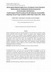 Research paper thumbnail of PENGARUH PROFITABILITAS, LEVERAGE, DAN UKURAN PERUSAHAAN TERHADAP PENGUNGKAPAN SUSTAINABLE REPORTING (Studi Empiris Pada Perusahaan Peraih Indonesia Sustainability Reporting Award Yang Terdaftar di BEI Pada Tahun 2015- 2019)