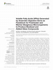 Research paper thumbnail of Volatile Fatty Acids (VFAs) Generated by Anaerobic Digestion Serve as Feedstock for Freshwater and Marine Oleaginous Microorganisms to Produce Biodiesel and Added-Value Compounds