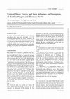 Research paper thumbnail of Vertical Shear Forces and their Influence on Disruption of the Diaphragm and Thoracic Aorta