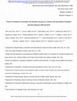 Research paper thumbnail of Trends in Prevalence of Cannabis Use Disorders among U.S. Veterans with and without Psychiatric Disorders Between 2005 and 2019