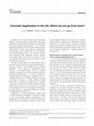 Research paper thumbnail of Cannabis legalization in the US. Where do we go from here?