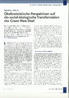 Research paper thumbnail of Ökofeministische Perspektiven auf die sozial-ökologische Transformation des Green New Deal