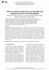 Research paper thumbnail of Effect of Veitchia merrillii Extract on Mortality and Tegument Structure of Fasciola gigantica