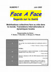 Research paper thumbnail of Mobilisations collectives face au sida dans le monde : translations internationales et dynamiques locales