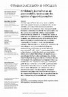 Research paper thumbnail of Criticism in journalism as an accountability instrument: the opinion of Spanish journalists