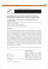 Research paper thumbnail of Top Management Characteristics and Firm's International Diversification Activities: Evidence from a Developing Nation