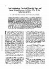 Research paper thumbnail of Lipid metabolism, cerebral metabolic rate, and some related enzyme activities after brain infarction in rats