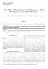 Research paper thumbnail of Use of Biopsy Sheath to Improve Standardization of Renal Mass Biopsy in Tissue-Ablative Procedures