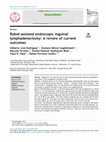 Research paper thumbnail of Robot-assisted endoscopic inguinal lymphadenectomy: A review of current outcomes