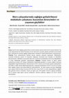 Research paper thumbnail of Büro çalışanlarında sağlığın geliştirilmesi müdahale çalışması; kazanılan deneyimler ve yaşanan güçlükler