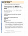 Research paper thumbnail of A clinically euthyroid child with a large goiter due to a thyroglobulin gene defect: clinical features and genetic studies