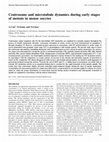 Research paper thumbnail of Centrosome and microtubule dynamics during early stages of meiosis in mouse oocytes