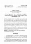 Research paper thumbnail of The Syro-Ephraimite War in the Context of Assyrian Trade Interests in the Southern Levant: Insights from Nimrud Letter 2715