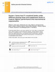 Research paper thumbnail of Dorper × Santa Ines F1 crossbred lambs under different grazing times and supplement levels in tropical regions: performance and macromineral requirements