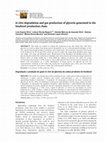 Research paper thumbnail of <b><i>In vitro</i> degradation and gas production of glycerin generated in the biodiesel production chain