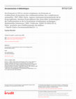 Research paper thumbnail of En français à l’IFLA; textes originaux en français et traductions françaises des communications aux conférences annuelles, 1997-2004. Paris, Agence intergouvernementale de la francophonie, Institut francophone des nouvelles technologies de l’information et de la formation (réalisation technique :...