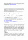 Research paper thumbnail of The Effect of Physical Activity on the Non-cognitive Ability of Adolescents