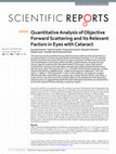 Research paper thumbnail of Quantitative Analysis of Objective Forward Scattering and Its Relevant Factors in Eyes with Cataract