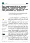 Research paper thumbnail of Reply to Cione et al. Comment on “Iida et al. Development of a New Method for Calculating Intraocular Lens Power after Myopic Laser In Situ Keratomileusis by Combining the Anterior–Posterior Ratio of the Corneal Radius of the Curvature with the Double-K Method. J. Clin. Med. 2022, 11, 522”