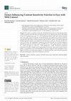 Research paper thumbnail of Factors Influencing Contrast Sensitivity Function in Eyes with Mild Cataract