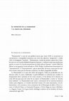 Research paper thumbnail of La invención de la humanidad y el sujeto del progreso