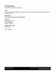 Research paper thumbnail of Incentivizing Pro-social Behavior in Governance: The Effects of Revealing Peer Rankings on Voluntary Service