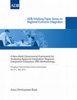 Research paper thumbnail of A New Multi-Dimensional Framework for Analysing Regional Integration: Regional Integration Evaluation Methodology