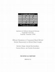 Research paper thumbnail of Efficient Simulation of Component-Based Hybrid Models Represented as Hybrid Bond Graphs