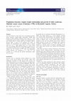 Research paper thumbnail of Population structure, length-weight relationship and growth of white seabream, Diplodus sargus sargus (Linneaus, 1758), in Beymelek Lagoon, Turkey