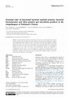 Research paper thumbnail of Potential roles of functional bacterial amyloid proteins, bacterial biosurfactants and other putative gut microbiota products in the etiopathogeny of Parkinson’s Disease