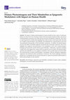 Research paper thumbnail of Dietary Phytoestrogens and Their Metabolites as Epigenetic Modulators with Impact on Human Health