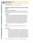 Research paper thumbnail of Identification of SUMO-Interacting Proteins by Yeast Two-Hybrid Analysis