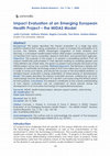 Research paper thumbnail of Impact Evaluation of an Emerging European Health Project – the MIDAS Model