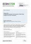 Research paper thumbnail of Q-Method Evaluation of a European Health Data Analytic End User Framework